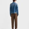Jachetă blouson din denim Jachetă blouson din denim