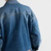 Jachetă blouson din denim Jachetă blouson din denim