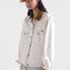 Jachetă blouson din denim vechi Jachetă blouson din denim vechi