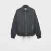 Jachetă blouson din lână și cașmir Jachetă blouson din lână și cașmir