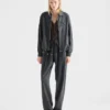 Jachetă blouson din lână și cașmir Jachetă blouson din lână și cașmir