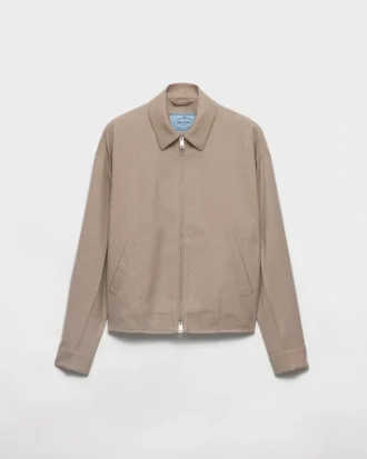 Jachetă blouson din lână Moulina