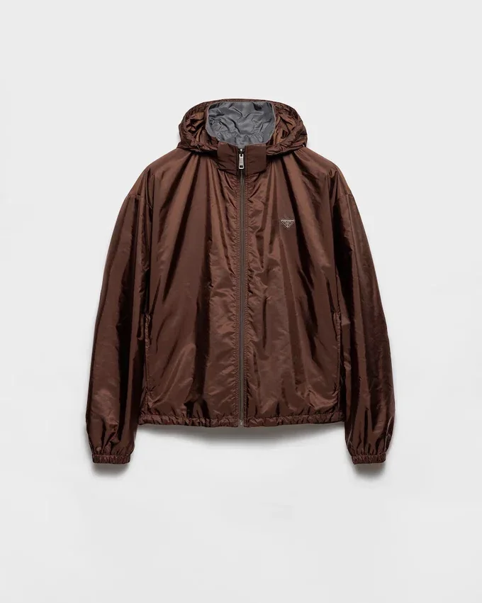 Jachetă reversibilă din Re-Nylon Jachetă reversibilă din Re-Nylon
