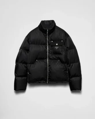 Jachetă scurtă din puf Re-Nylon