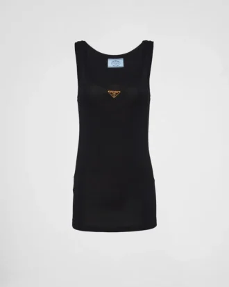 Maiou din tricot cu nervuri