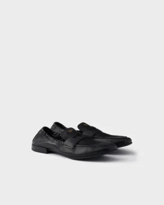 Mocasini din piele antichizată