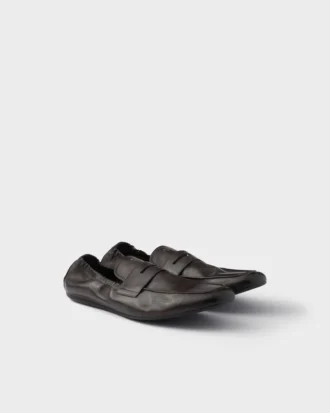 Mocasini din piele antichizată Shuffle Mocasini din piele antichizată Shuffle