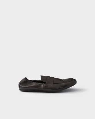 Mocasini din piele antichizată Shuffle Mocasini din piele antichizată Shuffle