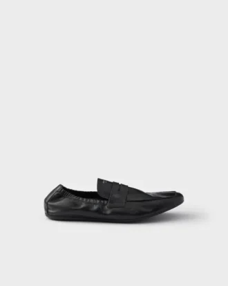 Mocasini din piele antichizată Shuffle