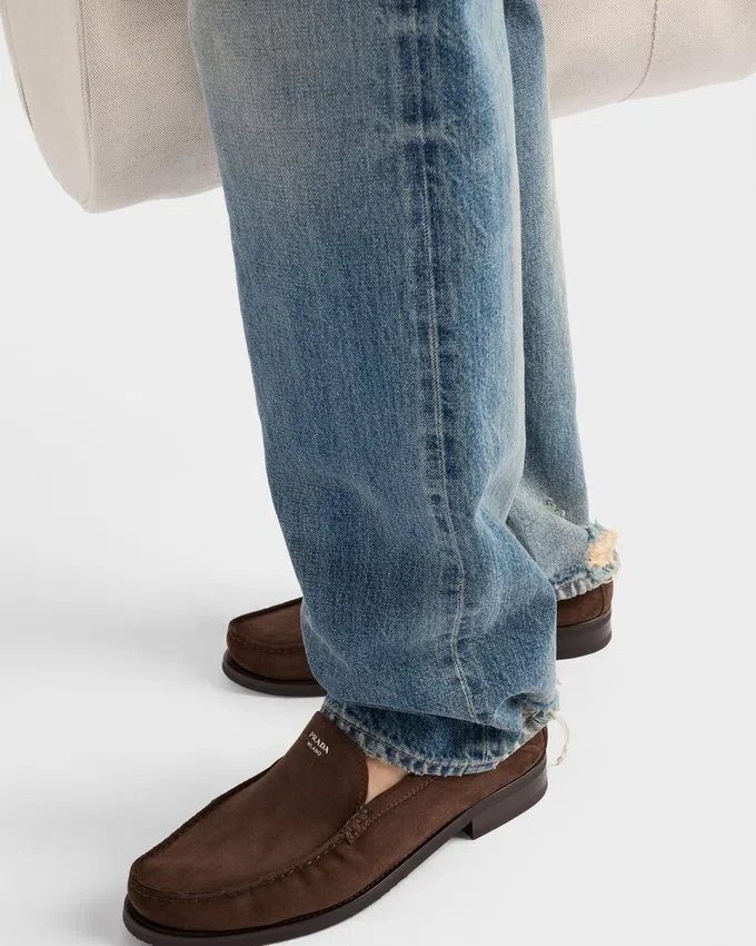 Mocasini din piele de căprioară Mocasini din piele de căprioară