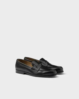 Mocasini din piele periată