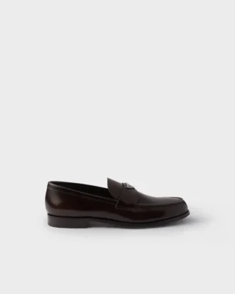 Mocasini din piele periată