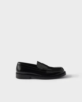 Mocasini din piele periată
