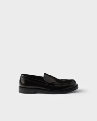 Mocasini din piele periată
