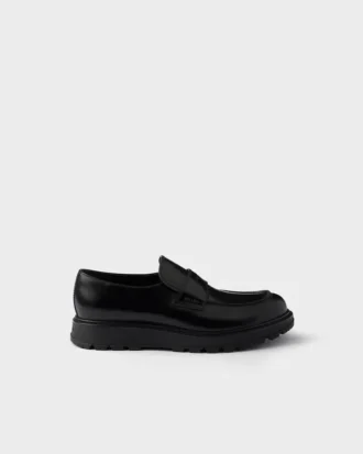 Mocasini din piele periată