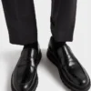 Mocasini din piele periată Mocasini din piele periată