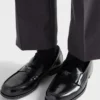 Mocasini din piele periată Mocasini din piele periată