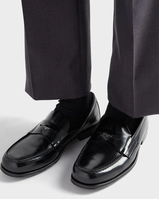 Mocasini din piele periată Mocasini din piele periată