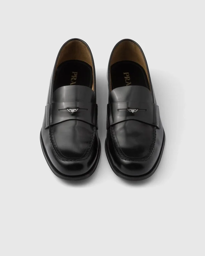 Mocasini din piele periată Mocasini din piele periată