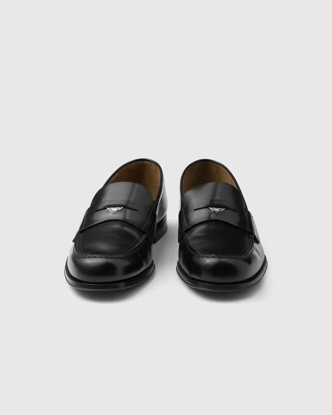 Mocasini din piele periată Mocasini din piele periată