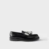 Mocasini din piele periată cu inel metalic Mocasini din piele periată cu inel metalic