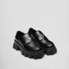 Mocasini Monolith din piele periată