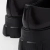 Mocasini Monolith din piele periată