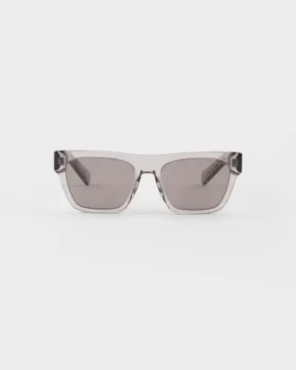 Ochelari de soare cu logo Prada