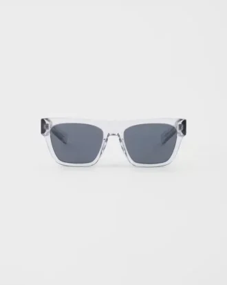 Ochelari de soare cu logo Prada