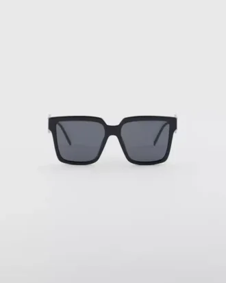 Ochelari de soare cu logo Prada