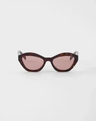 Ochelari de soare cu logo Prada