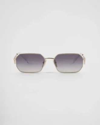 Ochelari de soare cu logo-ul Prada Triangle