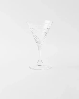 Pahar de vin alb din cristal – Triangles