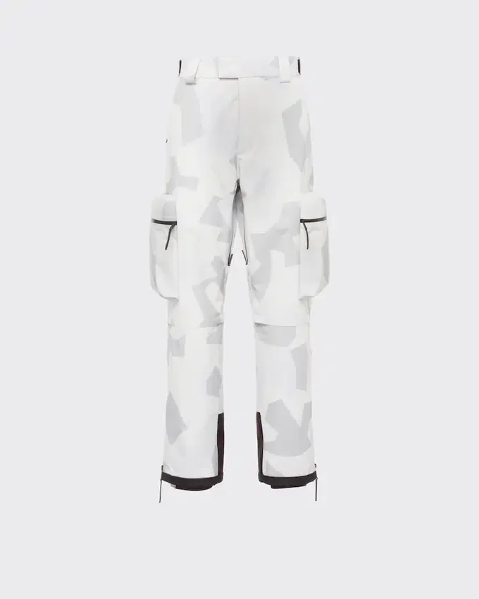 Pantaloni de snowboard din țesătură tehnică imprimată Pantaloni de snowboard din țesătură tehnică imprimată