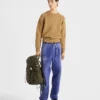 Pantaloni din bumbac twill Pantaloni din bumbac twill