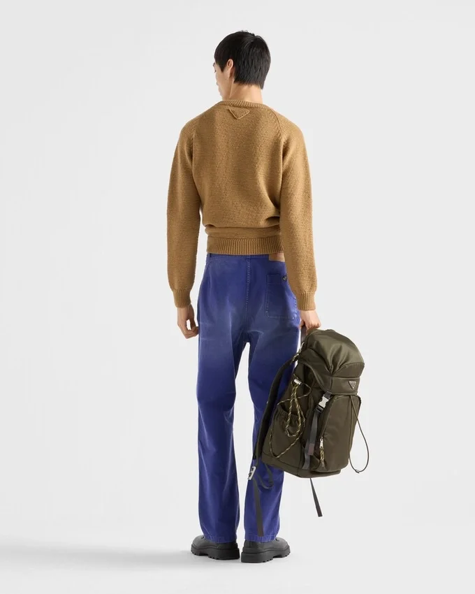 Pantaloni din bumbac twill Pantaloni din bumbac twill