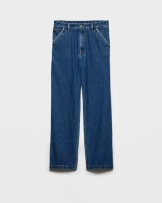 Pantaloni din denim deschis Pantaloni din denim deschis