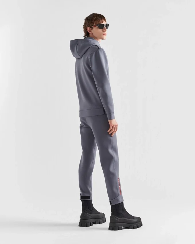 Pantaloni din tricot dublu reciclat Pantaloni din tricot dublu reciclat