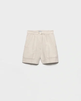 Pantaloni scurți din cambric Pantaloni scurți din cambric