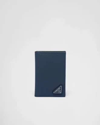 Portcard din piele Saffiano