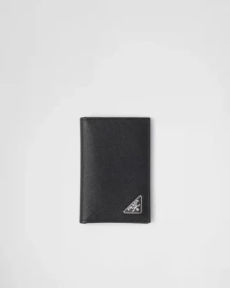 Portcard din piele Saffiano