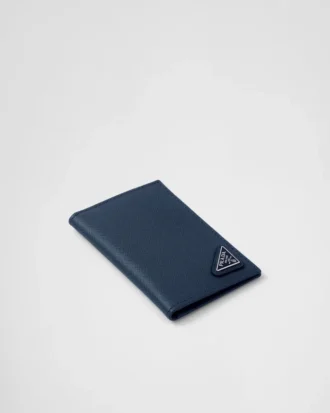 Portcard din piele Saffiano