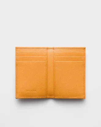 Portcard din piele Saffiano