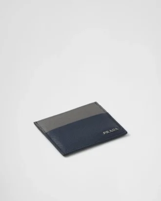 Portcard din piele Saffiano