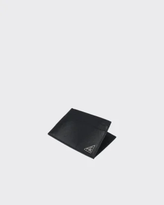 Portcard din piele Saffiano