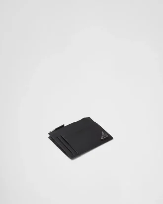 Portcard din piele Saffiano