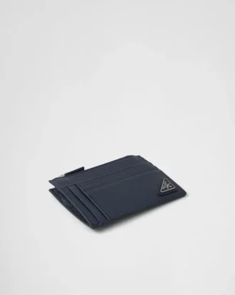 Portcard din piele Saffiano