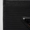 Portcard din Re-Nylon și piele Saffiano Portcard din Re-Nylon și piele Saffiano