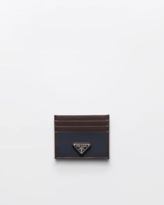 Portcard Prada Speedrock din Re-Nylon și piele
