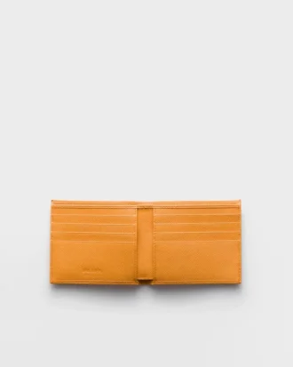 Portofel din piele Saffiano